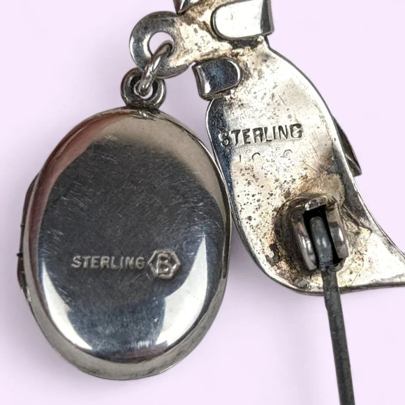 V. Birks Burkhardt Sterling Demi Parure - Picture 7 of 13